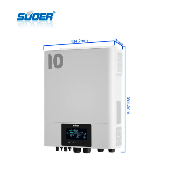 Фото - Гібридний інвертор 10Кв 48В (UPS) SVM-10K-48 + Wifi модуль