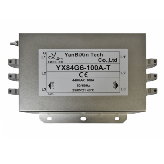Фото - Фільтр ВЧ EMI 250/440VAC YX84G6-100A-T