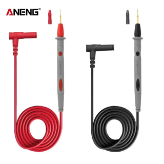 Фото - Щупи для тестера/мультиметра, 100см, 20А/1000V, силіконові дроти, позолочені щупи,  модель PT1031