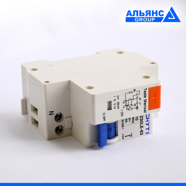 Фото - Диференціальний автоматичний вимикач 10А DZ30LE-63