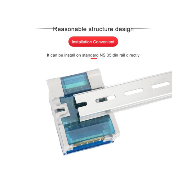 Фото - Блок розподільчий на DIN рейку HY407