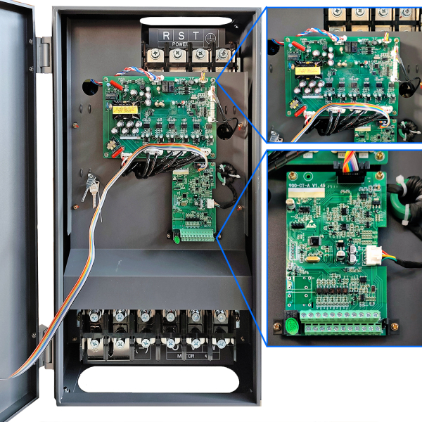 Фото - Частотний перетворювач 380В 3фази векторний 132KW - DRIVER