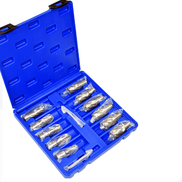 Фото - Набір фрез кільцевих HSS 12-27мм 11 предм.