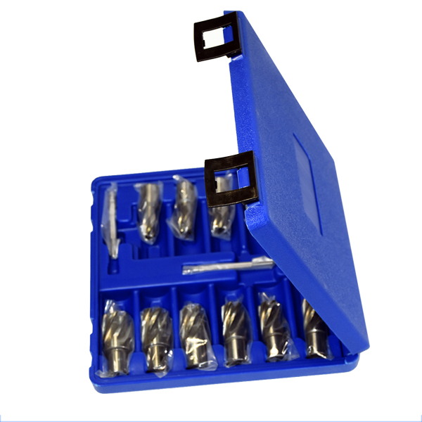 Фото - Набір фрез кільцевих HSS 12-27мм 11 предм.