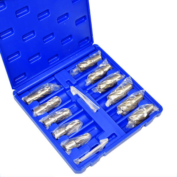 Фото - Набір фрез кільцевих HSS 12-27мм 11 предм.