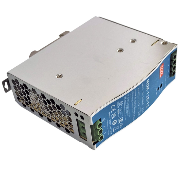 Фото - Блок живлення Mean Well NDR-120-12 оригінал (12VDC, 120W)