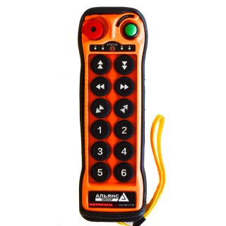 Фото - Пульт радіоуправління краном додатковий Q1212 (12 подвійних кнопок)