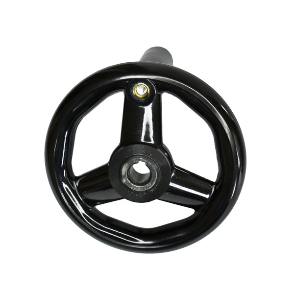 Фото - Штурвал-маховик верстатний 125мм 3х-спицевий