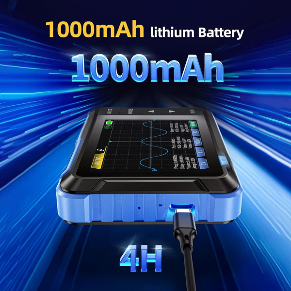 Фото - FNIRSI DSO153 1MHz*1 міні осцилограф / генератор сигналів