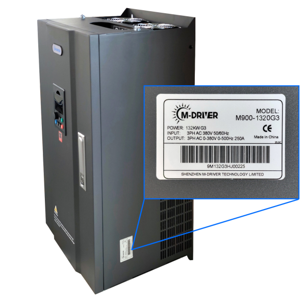 Фото - Частотний перетворювач 380В 3фази векторний 132KW - DRIVER