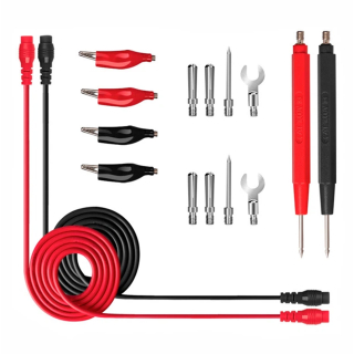 Фото - Щупи для тестера/мультиметра, 92см, 10А/1000V, PVC, нікельовані щупи,  модель 16 в 1, комплект