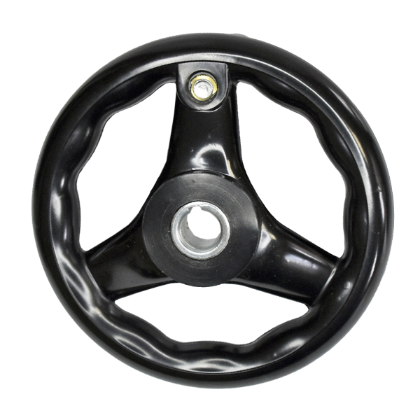 Фото - Штурвал-маховик верстатний 160мм 3х-спицевий