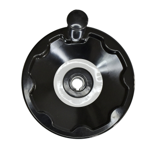 Фото - Штурвал-маховик верстатний 160мм дисковий зі складною ручкою