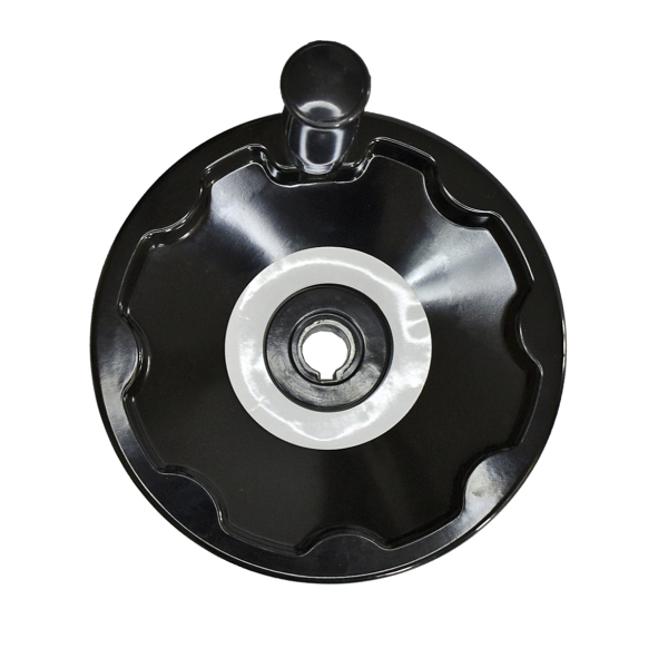 Фото - Штурвал-маховик верстатний 160мм дисковий зі складною ручкою