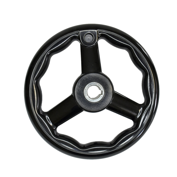 Фото - Штурвал-маховик верстатний 200мм 3х-спицевий