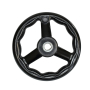 Штурвал-маховик верстатний 200мм 3х-спицевий