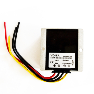 Фото - Конвертер напруги з 24VDC в 12V DC, 20А