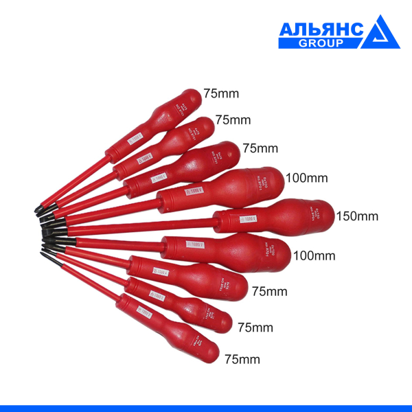 Фото - Набір викруток діелектричних 9 одиниць