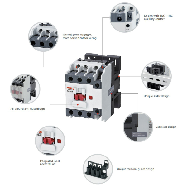 Фото - Контактор CJX2-D25 3P