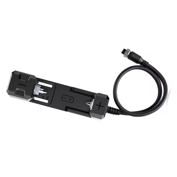 Фото - Аксесуар до HRM-10 Затискач Кельвіна (18650 - 26650) затискач-контейнер для вимірювання внутр.опору батарей