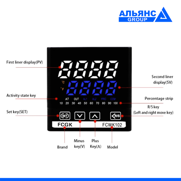 Фото - ПІД регулятор температури FCWK-902