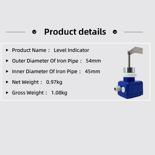 Фото - Датчик рівня сипучих матеріалів  лопасний 24VDC