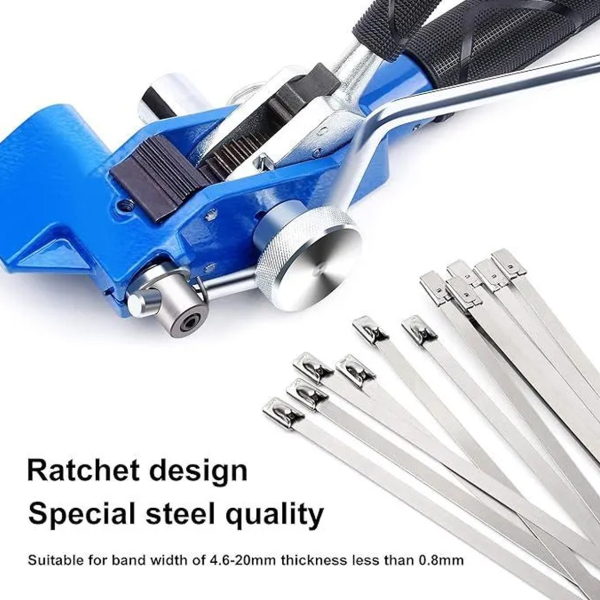 Фото - Інструмент для затягування сталевих хомутів GT-338