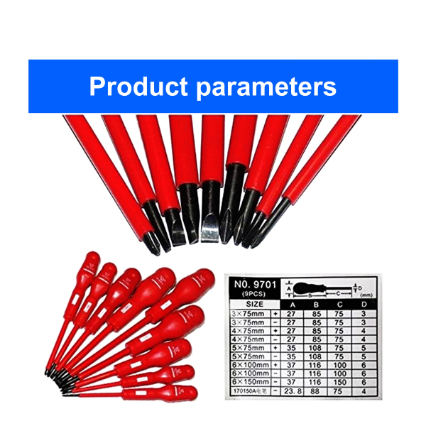 Фото - Набір викруток діелектричних 9 одиниць