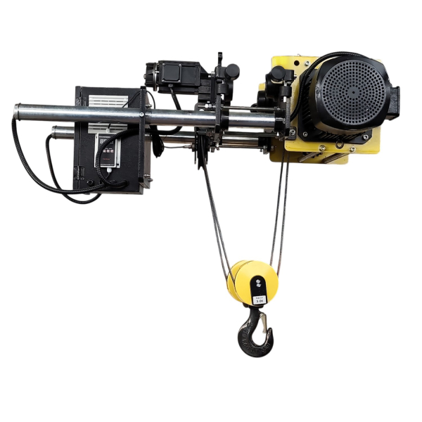 Фото - Таль (тельфер) електрична в/п 5тн., ЄВРО, ПОНИЖЕНА висота під.6м, 380В 3ф., регул.швидкості, DY-5T6M
