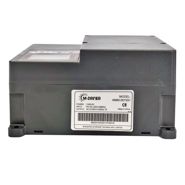 Фото - Частотний перетворювач з 220В 1фаза на 220В 3фази (1/3фаза) векторний 1.5KW M-Driver 980 mini з класом захисту IP66