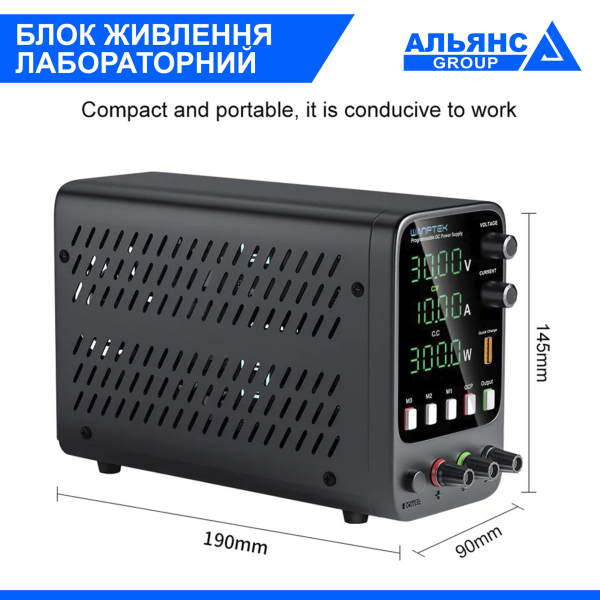 Фото - Лабораторний блок живлення 120В, 3А, APS1203H