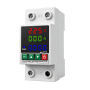 Реле захисту - лічильник Квт*год. 1 фазне напруга/ток 63A 0-500V