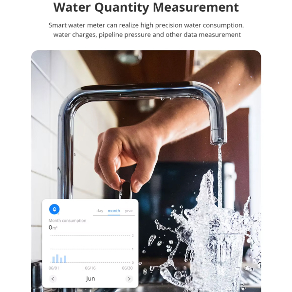 Фото - Лічильник води DN25 SMART ZigBee-WiFi