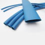Термоусаджувальна трубка блакитна діаметром 2.5мм усадка 2:1