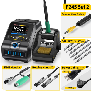 Фото - FNIRSI DWS-200 + F245 + 6 жал паяльна станція