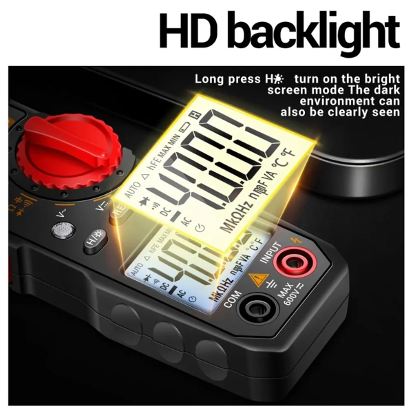 Фото - Струмові (токові) кліщі Aneng  ST181 600V AC/DC Voltage, 400A AC Current, NCV, мультиметр, LCD з підсвіткою