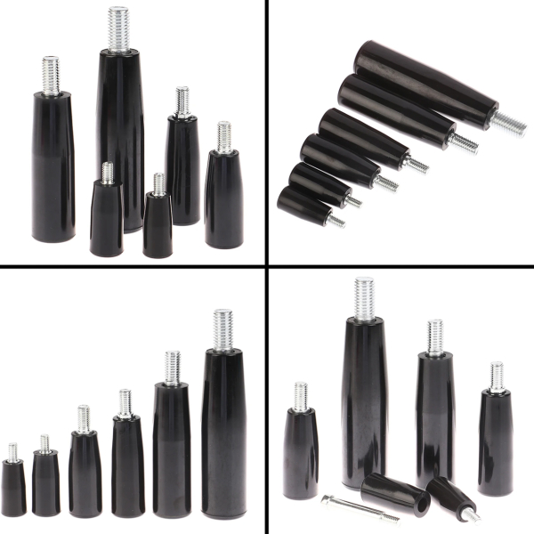 Фото - Рукоятка бакелітова ОБЕРТ. довжина 80мм зовн.різьба М10