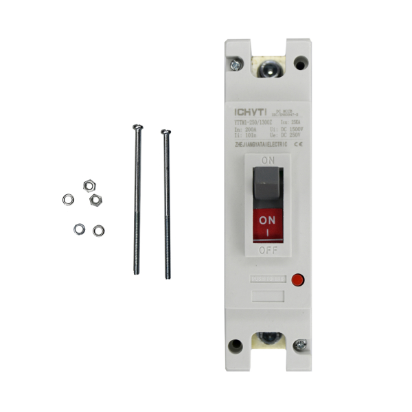 Фото - Автоматичний вимикач MCCB-250/PV2-200 DC 200A