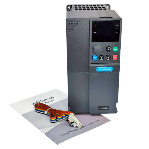 Фото - Частотний перетворювач з 220В 1фаза на 380В 3фази векторний 5,5KW - DRIVER