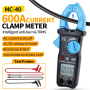 FNIRSI MC-40 струмові (токові) кліщі / мультметр, 600V 600A AC/DC, True RMS