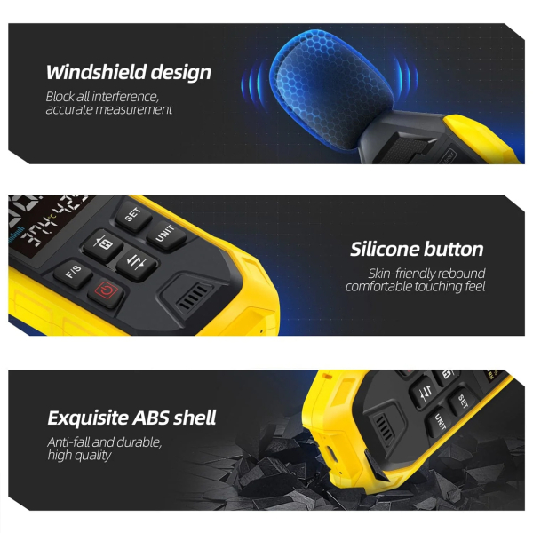 Фото - FNIRSI FDM01 цифровий шумомір/звукометр