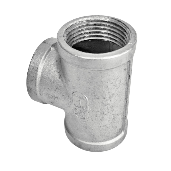 Фото - Трійник нержавіючий SS304 різьба внутрішня-внутрішня-внутрішня різьба DN25 G1"F- G1"F- G1"F