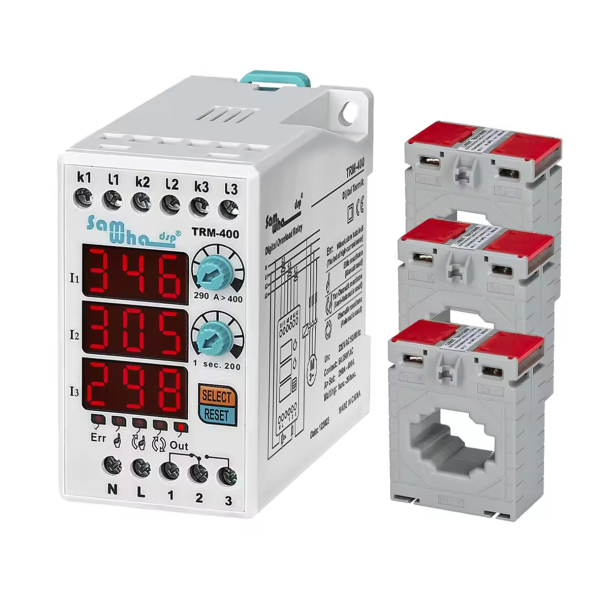 Фото - Реле захисту по струму 3 фази TRM-400