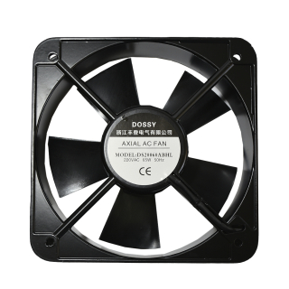 Фото - Вентилятор 200х200х60мм. 220VAC алюмінієвий для примусового охолодження