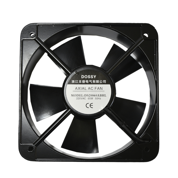 Фото - Вентилятор 200х200х60мм. 220VAC алюмінієвий для примусового охолодження