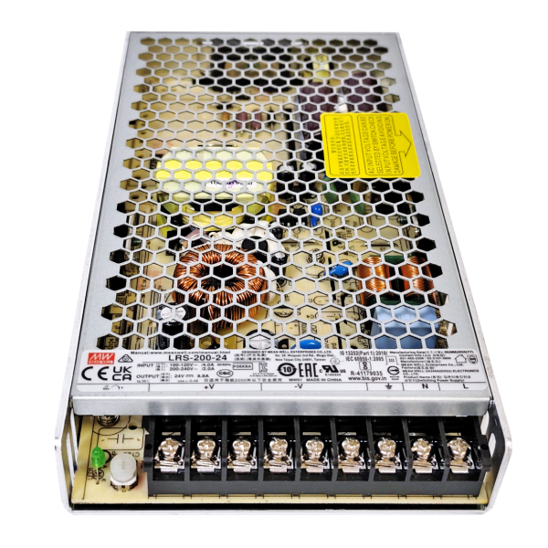 Фото - Блок живлення Mean Well LRS-200-24 оригінал (24VDC, 200W)