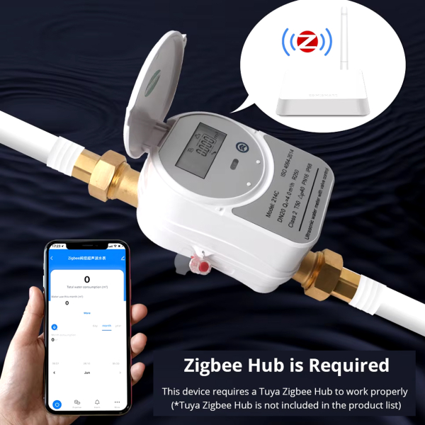 Фото - Лічильник води DN20 SMART ZigBee-WiFi