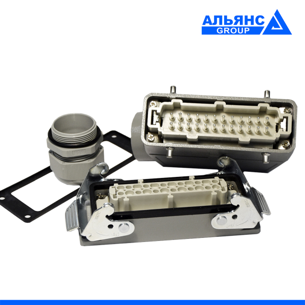 Фото - Роз'єм 24 контакти, 16А/500В