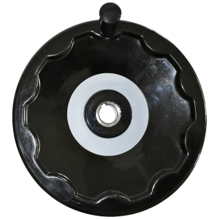 Фото - Штурвал-маховик верстатний 250мм дисковий зі складною ручкою