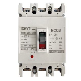 Фото - Автоматичний вимикач 3 полюса YTTM1-250 200А CHYT